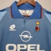 AC Milan 95/96 Away Blue Soccer Jersey